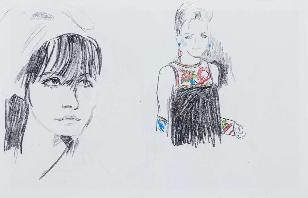 Karen Kilimnik comparable auction result: karen kilimnik n 1955 caroline at versallies or lio 1986