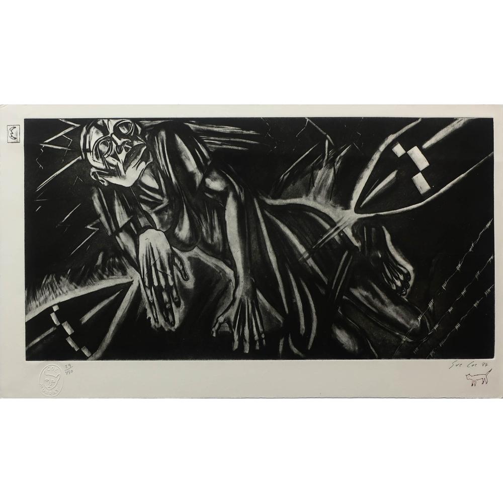 Sue Coe comparable auction result: sue coe british american b 1951 untitled the big cure