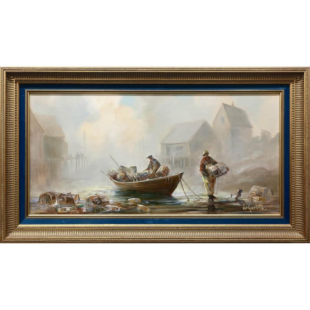 William Edward De Garthe comparable auction result: william edward de garthe canadian 1907 1983 untitled lobster season