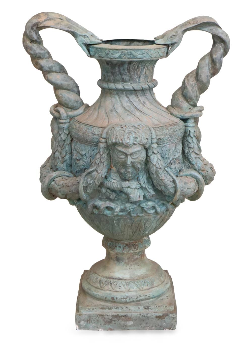 Louis XVI Style Cast Bronze Ornamental Vase sold by Nye & Company, lot 564 — auction record photograph