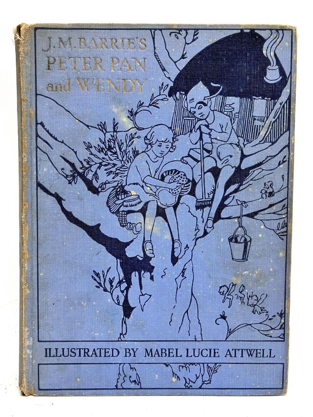 barrie j m peter pan wendy illustrated by mabel lucie attwell · Theodore Bruce Auctioneers & Valuers · 2026-03-18 Mabel Lucie Attwell comparable auction result: barrie j m peter pan wendy illustrated by mabel lucie attwell