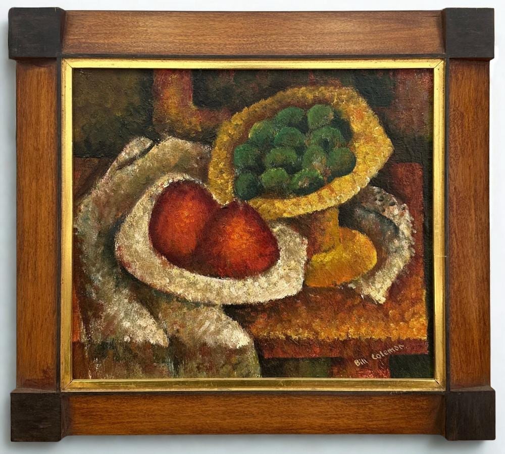 Bill Coleman comparable auction result: bill coleman 1922 93 australia still life with comport