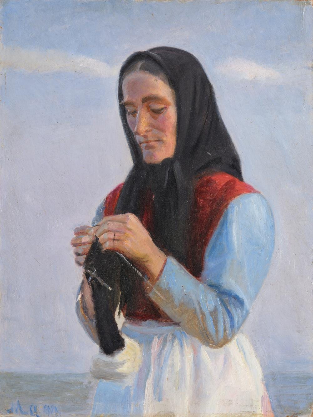 Michael Ancher comparable auction result: michael ancher 1849 1927