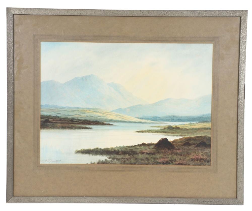 Douglas Alexander comparable auction result: douglas alexander mountain landscape