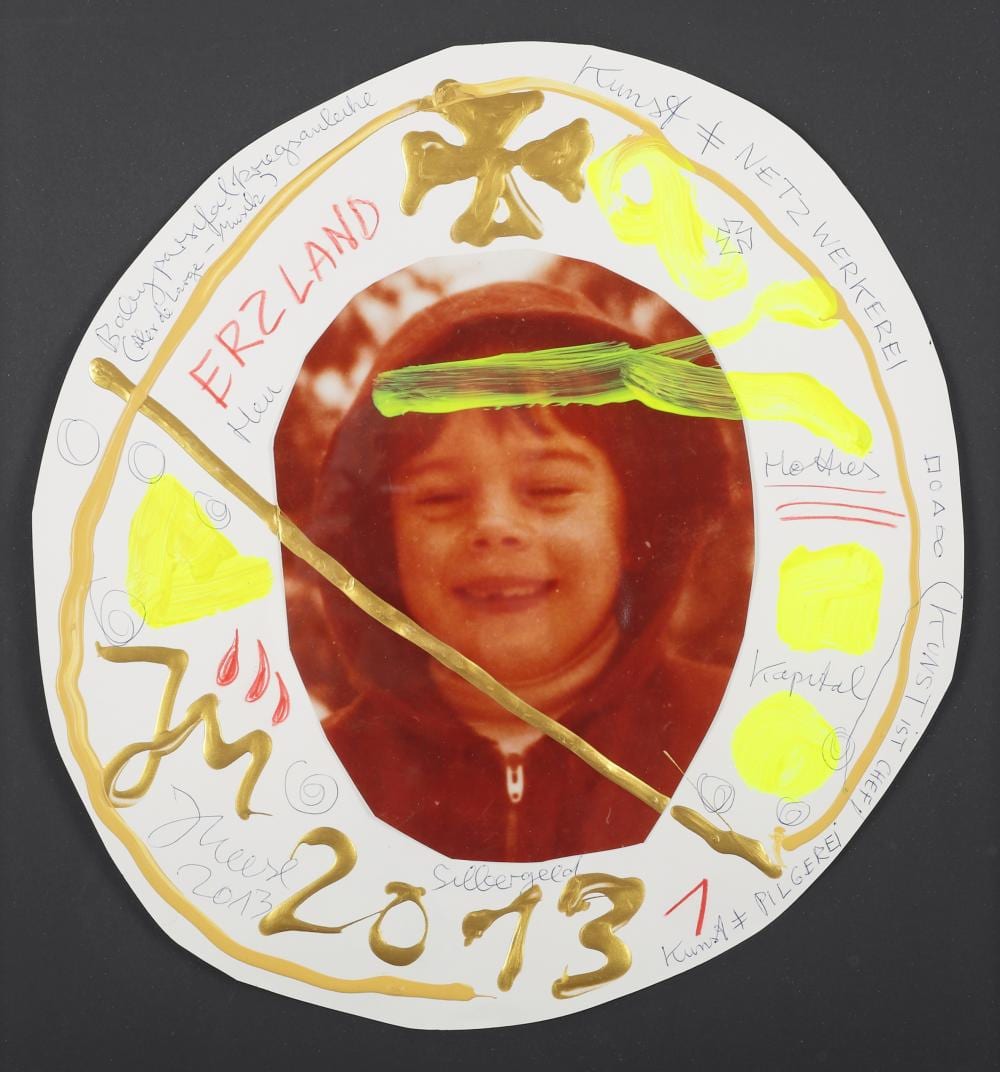 Jonathan Meese comparable auction result: jonathan meese johnny taler 2013