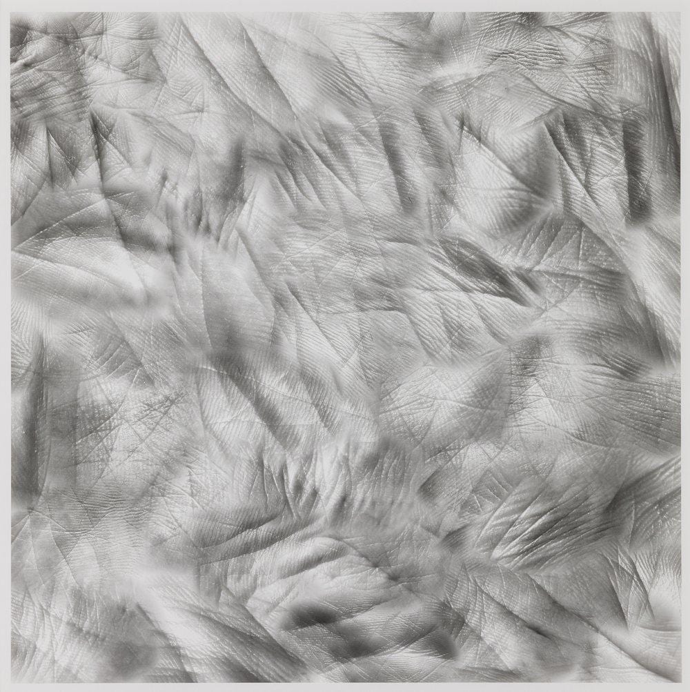 Daniel Canogar comparable auction result: daniel canogar madrid 1964 life lines 2001 black and white photography