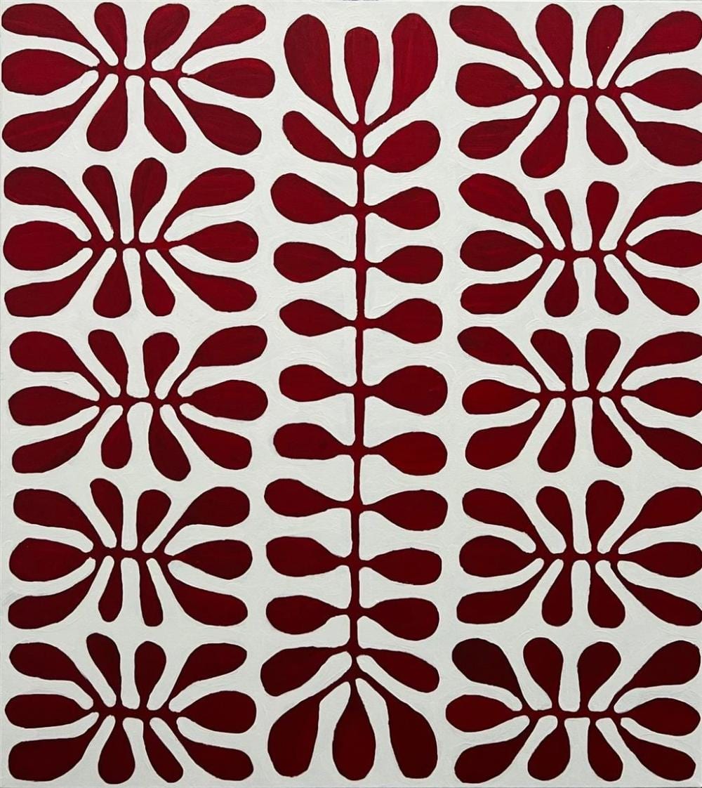 Debra McDonald Nangala comparable auction result: debra mcdonald nangala c1969 watiya tjuta acacia tree acrylic on canvas 94 x 84 cm stretched signed verso with certific