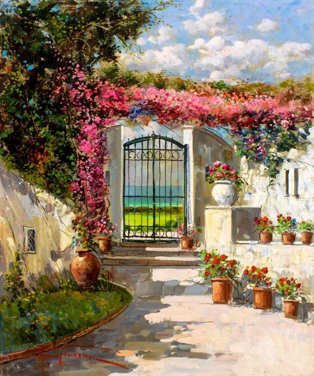 Antonio Gravina comparable auction result: antonio gravina italy 1934 2011 oil painting