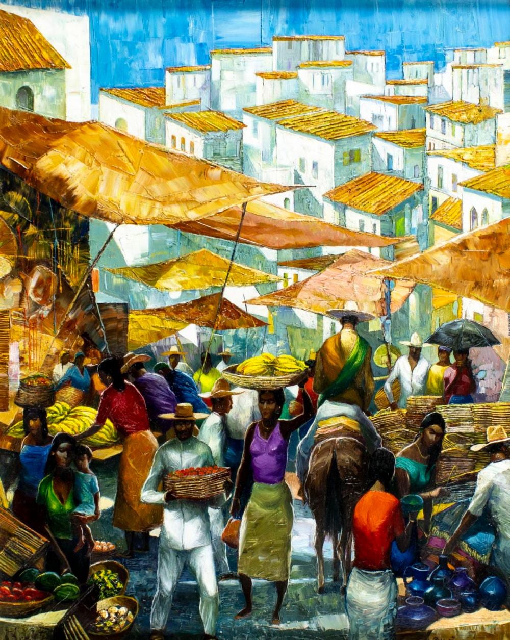 George Russin comparable auction result: george russin fl 1910 2010 oil painting