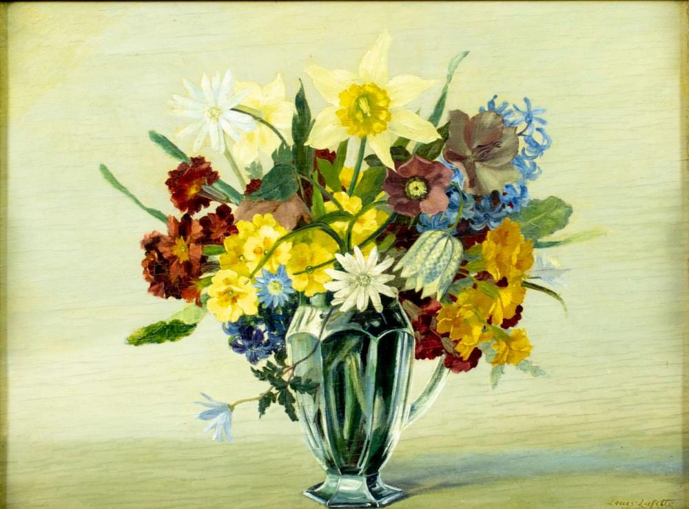 louis lafitte france early 20c oil painting antique · Broward Auction Gallery LLC · 2026-05-31 Louis Lafitte comparable auction result: louis lafitte france early 20c oil painting antique