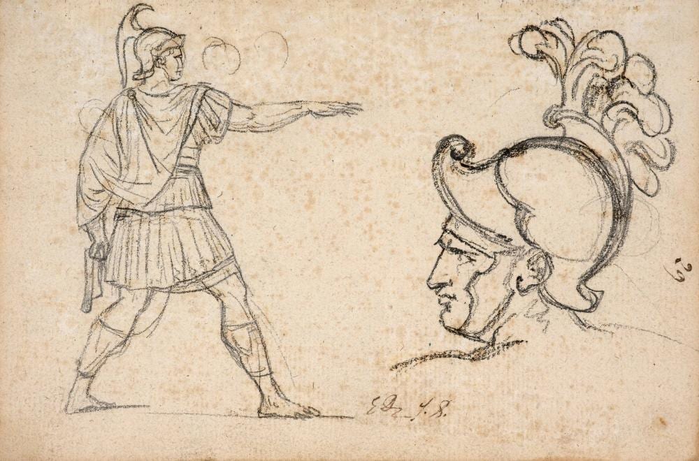 Jacques-Louis David comparable auction result: jacques louis david