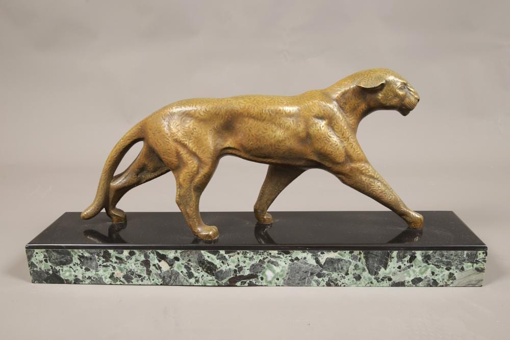 Michel Decoux comparable auction result: michel decoux 1837 1924 la panth re epreuve