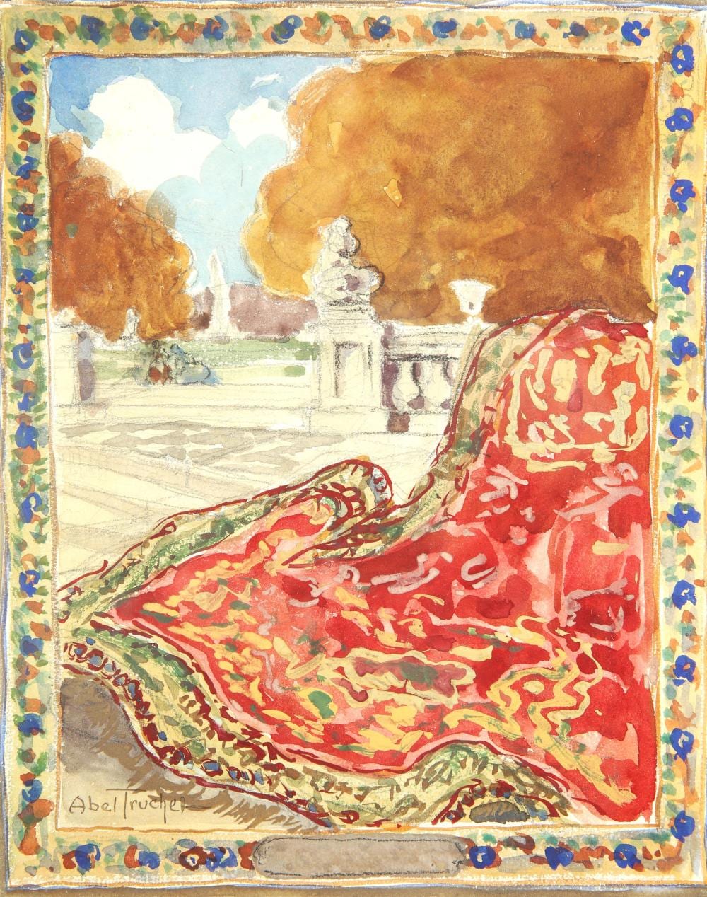Louis Abel-Truchet comparable auction result: abel truchet 1857 1918 le tapis rouge