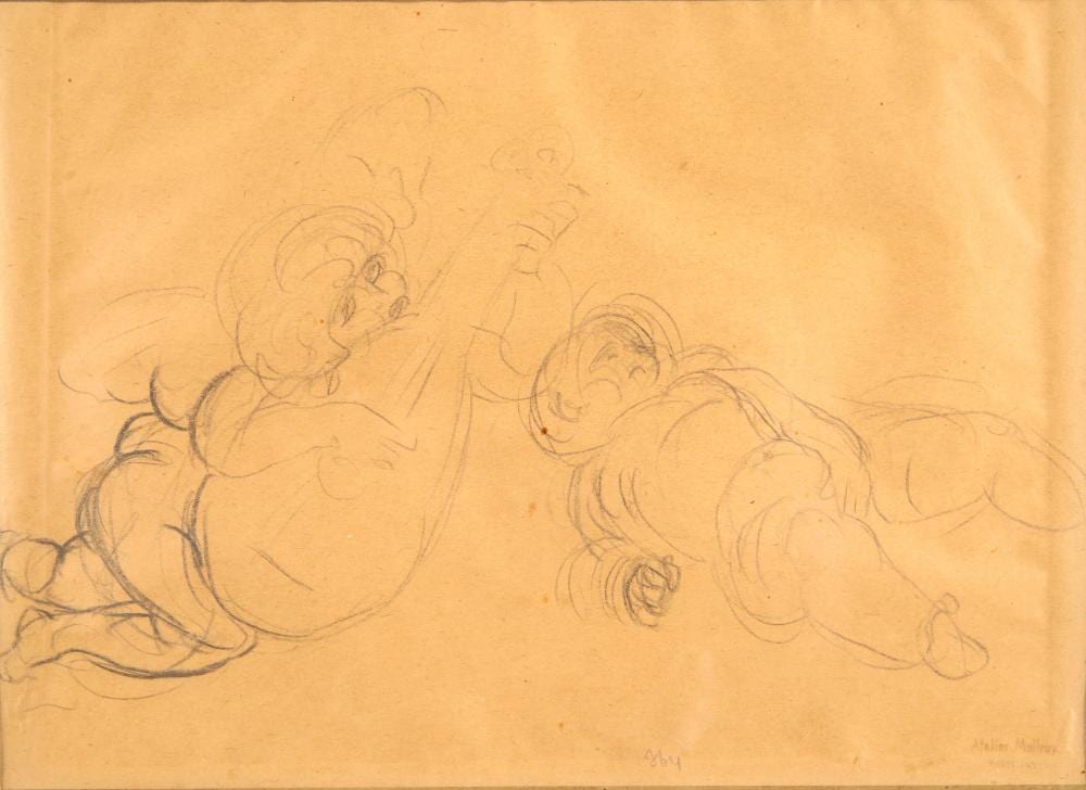 charles alexandre malfray 1887 1940 les anges · Les Andelys Enchères · 2026-03-06 Charles Malfray comparable auction result: charles alexandre malfray 1887 1940 les anges