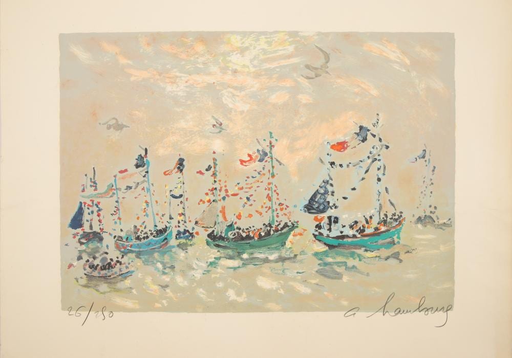 André Hambourg comparable auction result: andr hambourg 1909 1999 la r gate