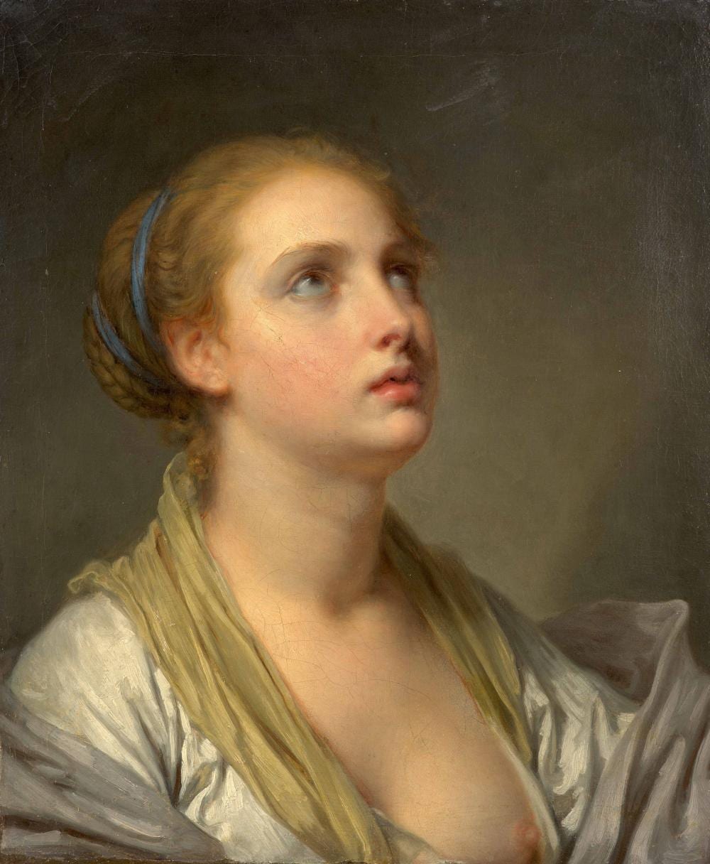Jean-Baptiste Greuze comparable auction result: jean baptiste greuze