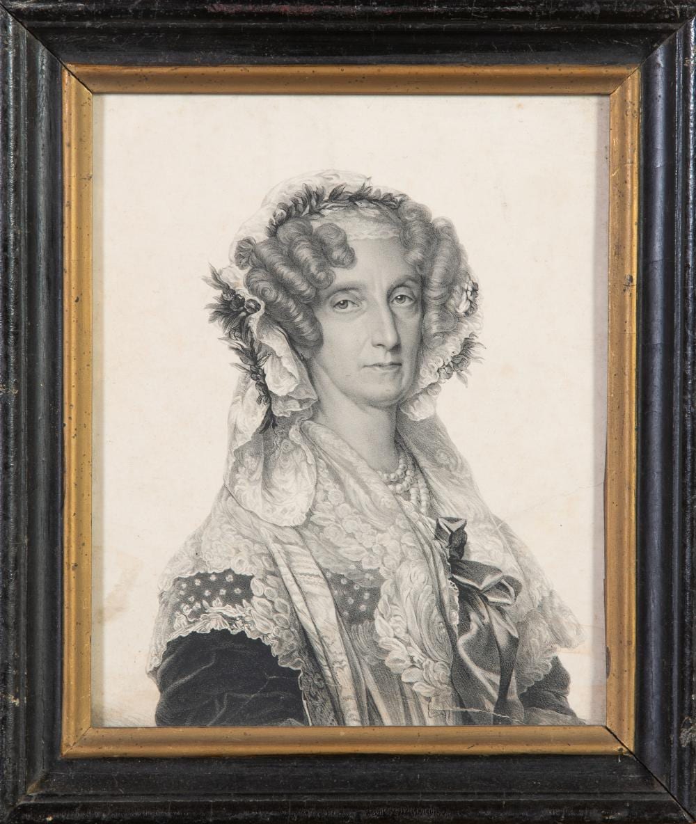 Henri Grevedon comparable auction result: henri grevedon 1776 1860 marie amelie of bourbon deux sicilies queen of the french