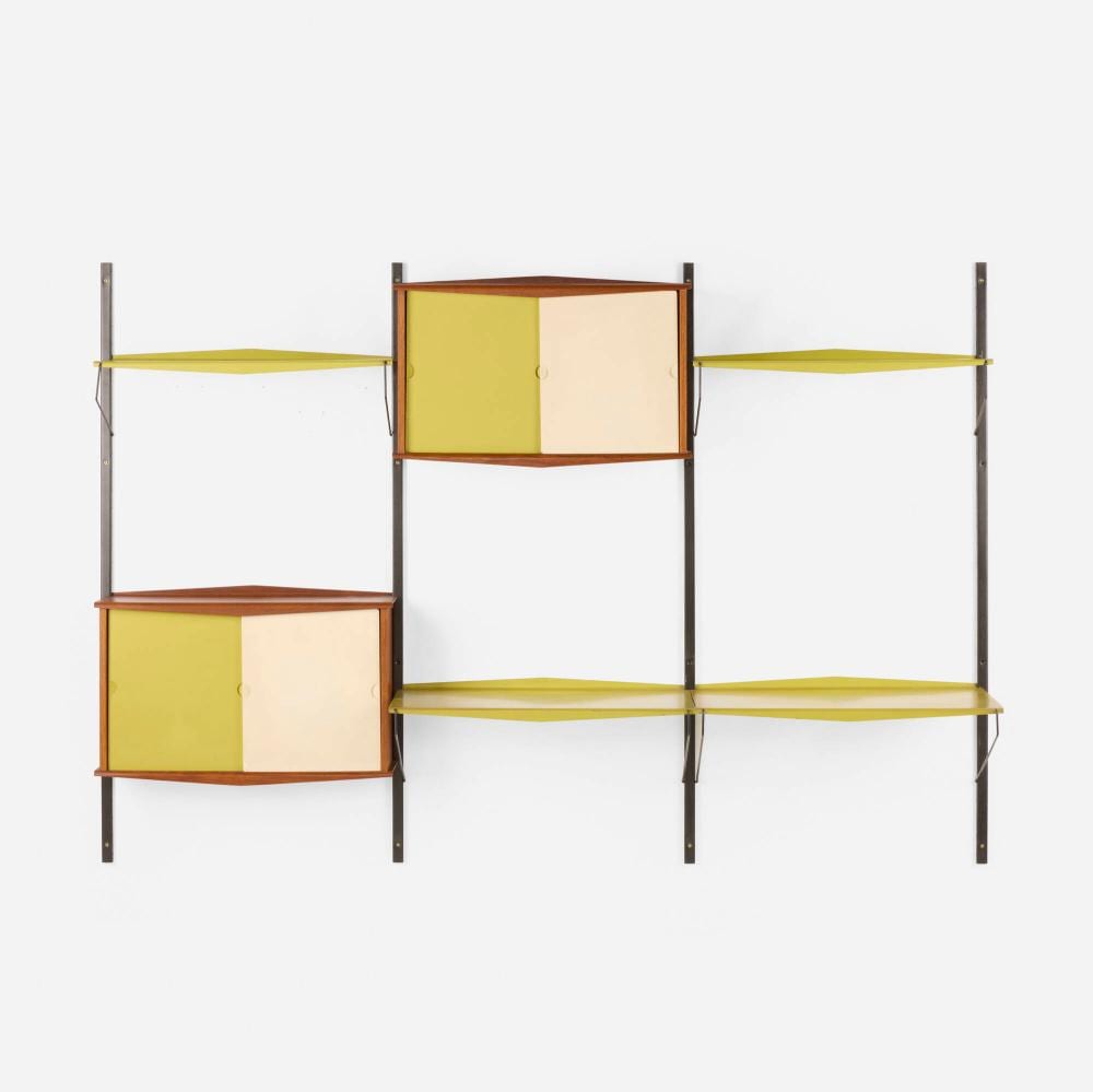 Willy Van Der Meeren comparable auction result: willy van der meeren attribution shelving unit