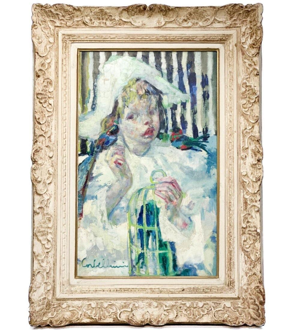 Luigi Corbellini comparable auction result: luigi corbellini french italian 1901 1968 le petit oiseau oil on canvas