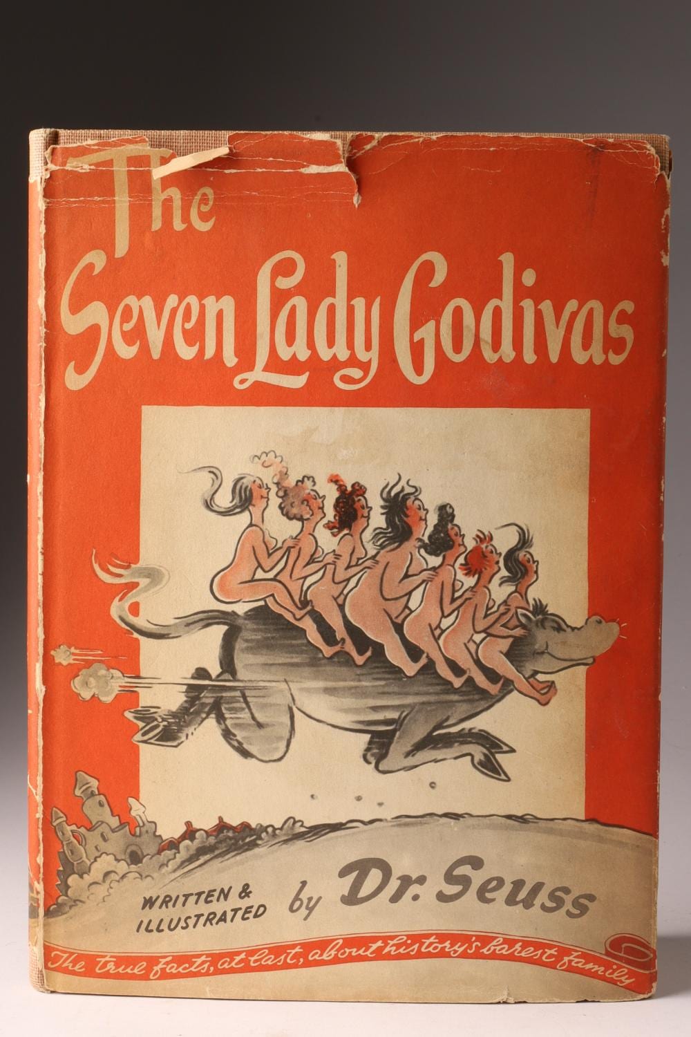 Theodor Geisel comparable auction result: dr seuss the seven lady godivas first printing 1939