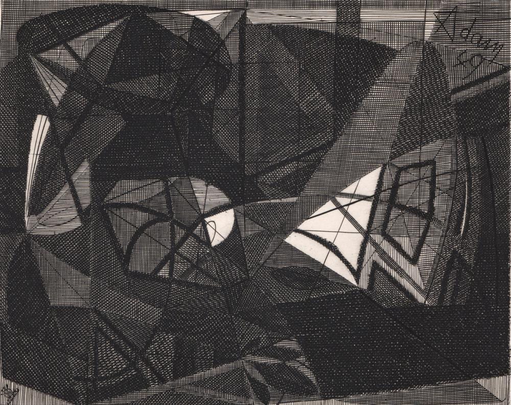 Henri-Georges Adam comparable auction result: henri georges adam etching