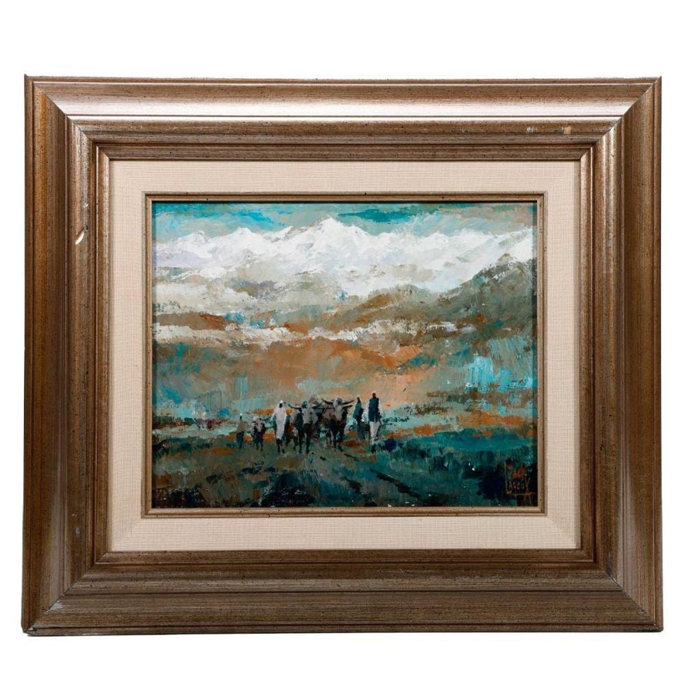 Jack Laycox comparable auction result: jack laycox painting