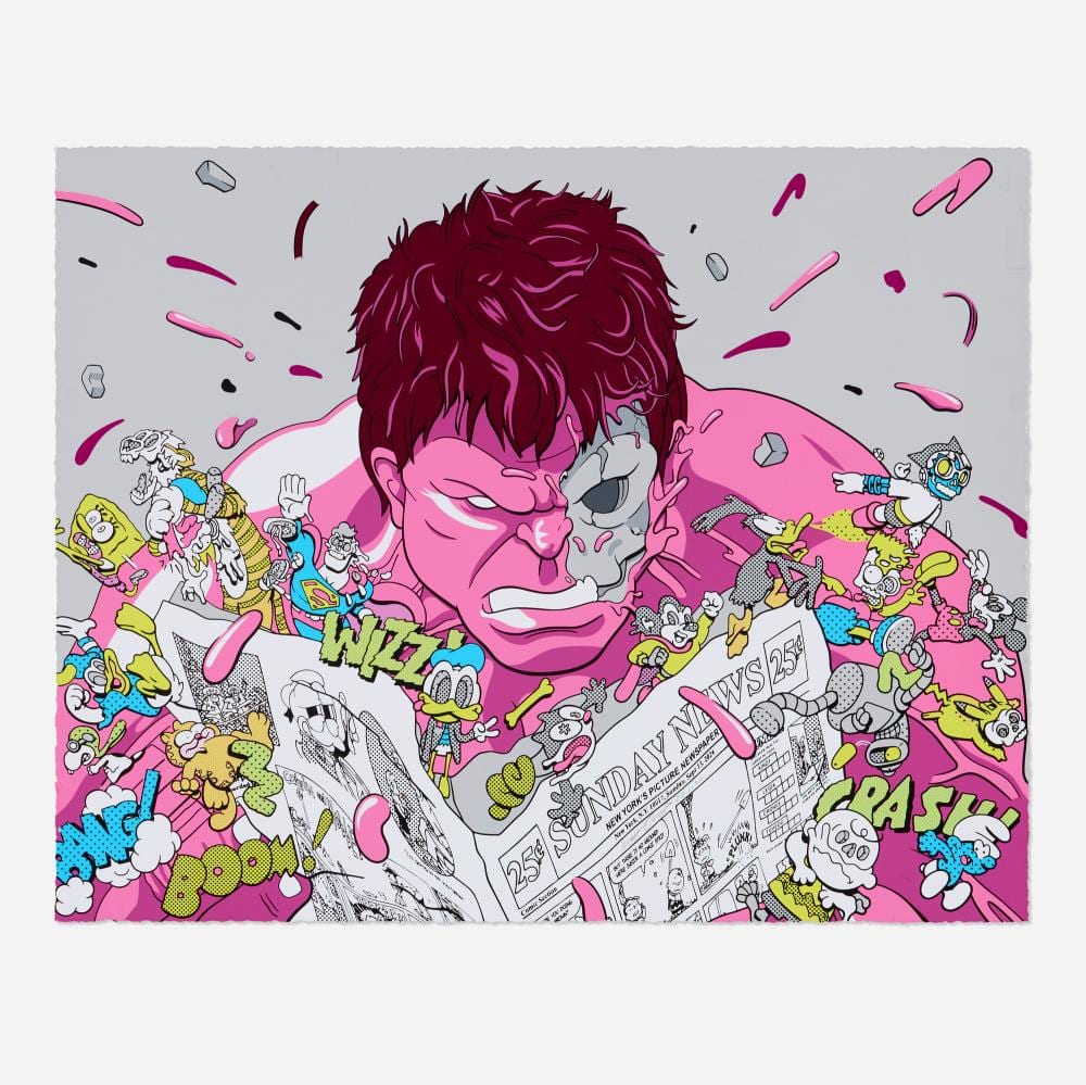 Matt Gondek comparable auction result: matt gondek pink hulk