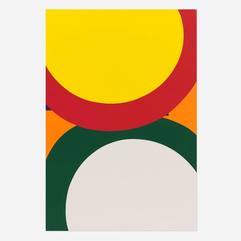 Al Held comparable auction result: al held untitled