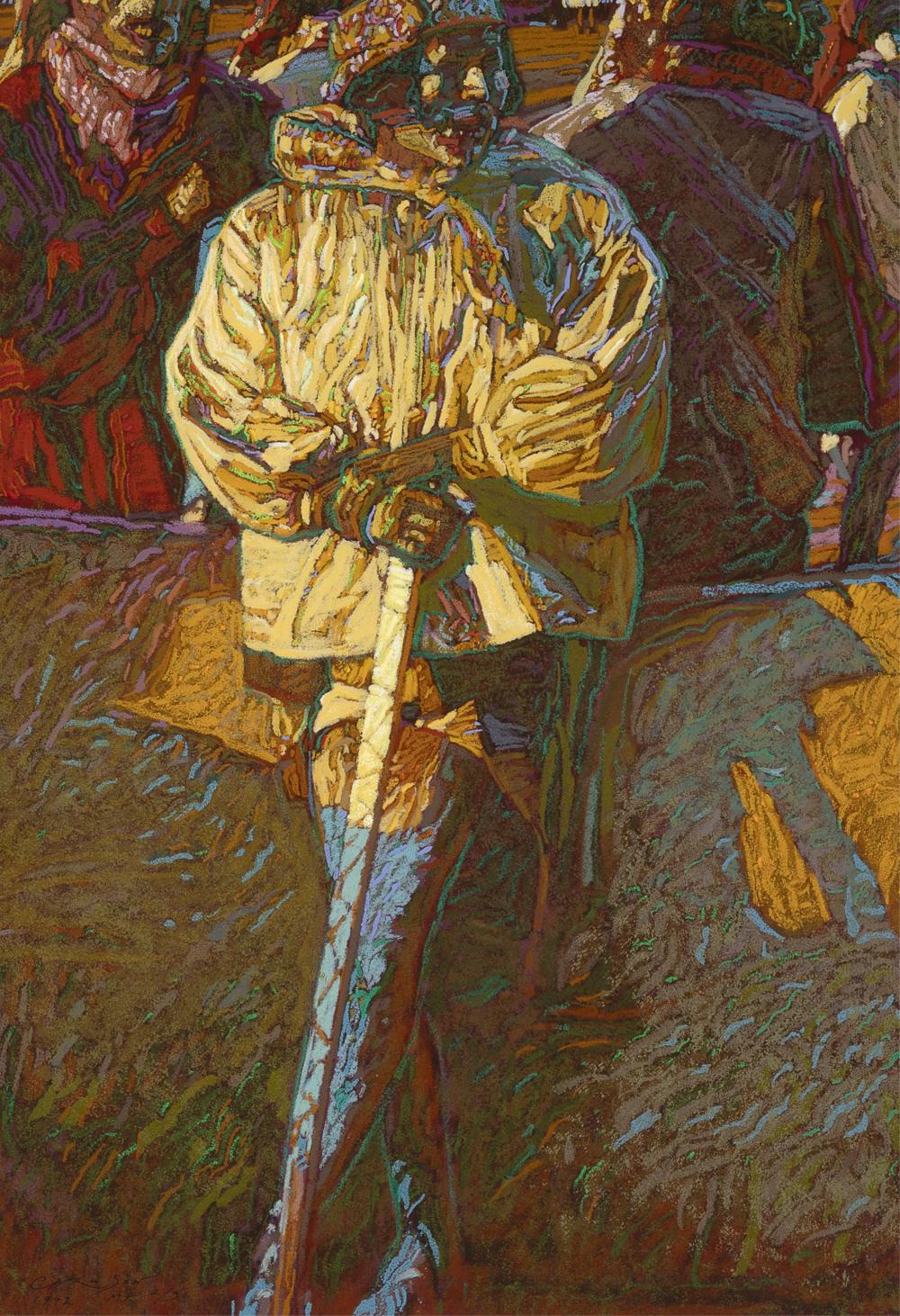 George Arthur Carlson comparable auction result: george arthur carlson the sword 1992