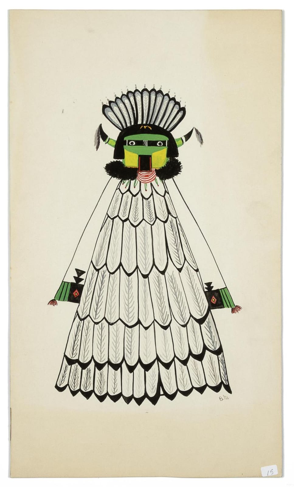 Beatrice Mandelman comparable auction result: beatrice mandelman zuni shalako