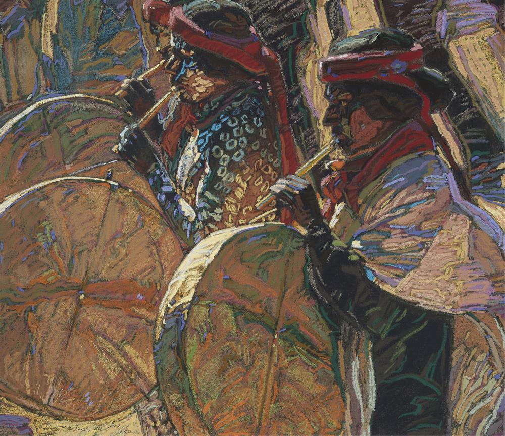 George Arthur Carlson comparable auction result: george arthur carlson ancient sounds 1988