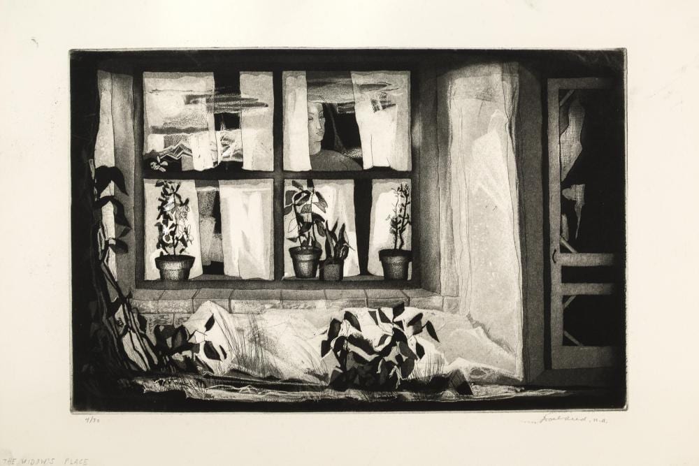 Doel Reed comparable auction result: doel reed the widow s place 1965