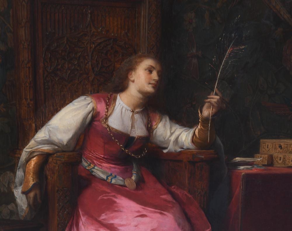 Pierre-Charles Comte comparable auction result: pierre charles comte french 1823 1895 the peacock feather