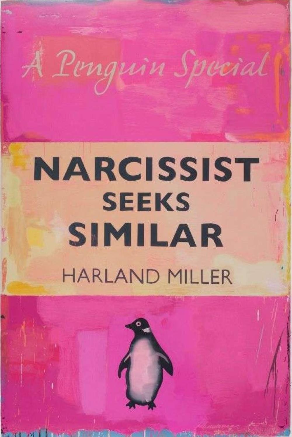 Harland Miller comparable auction result: harland miller british 1964 narcissist seeks similar large 2021