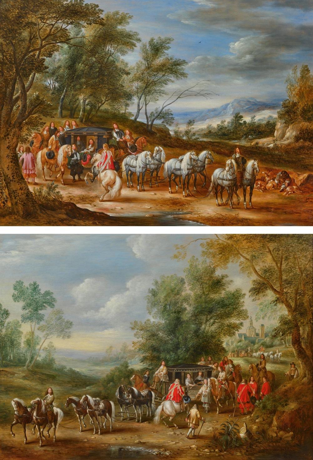 Adam Frans van der Meulen comparable auction result: studio of adam frans van der meulen