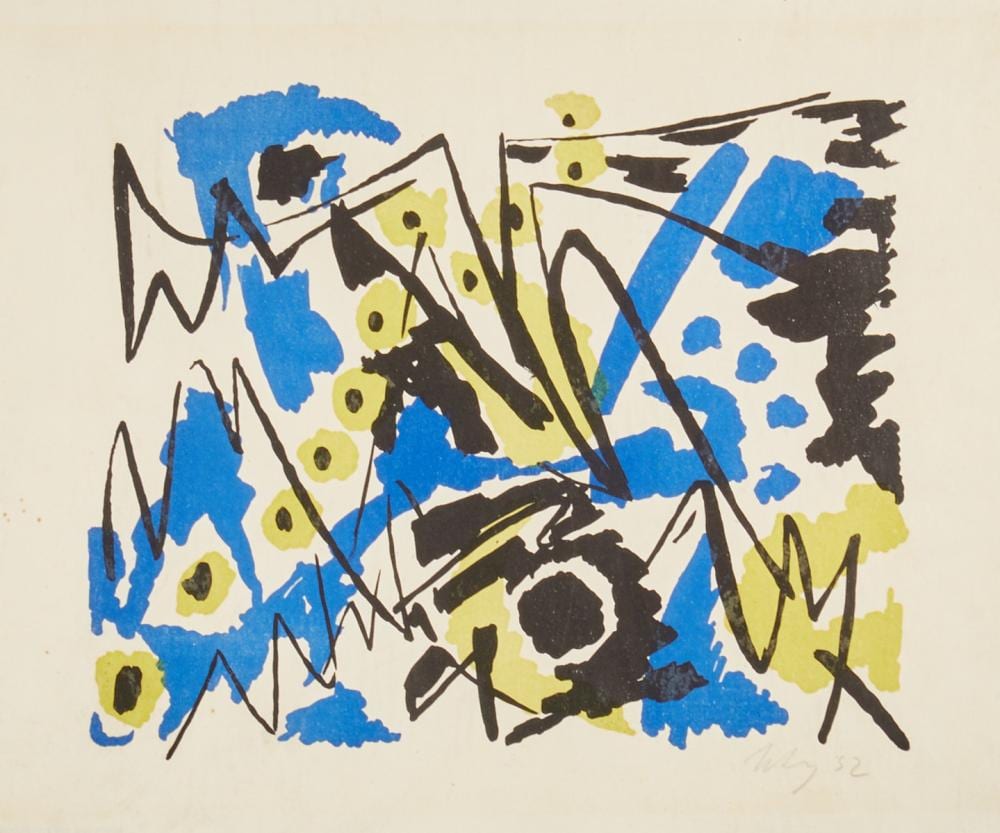Ernst Wilhelm Nay comparable auction result: ernst wilhelm nay