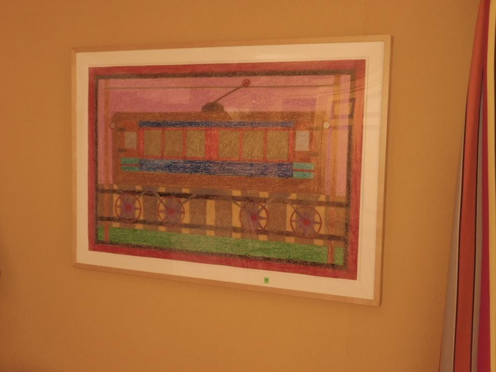 Eddie Arning comparable auction result: eddie arning painting