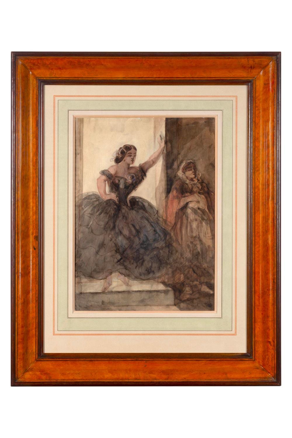 Constantin Guys comparable auction result: constantin guys 1802 1892 sc ne de maison close avec fille racolant