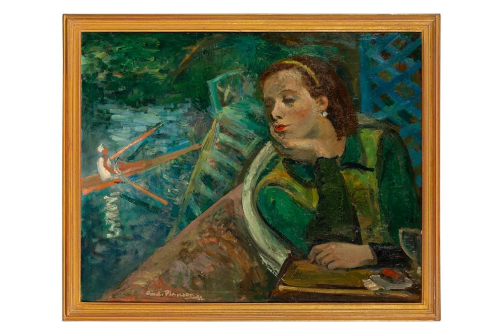 André Planson comparable auction result: andr planson 1898 1981 figure au bord de l eau 1932