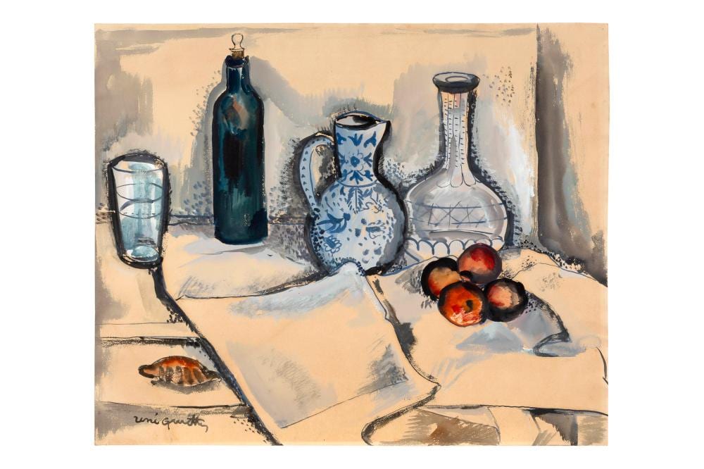 ren guiette 1893 1976 sans titre nature morte au pichet vers 1920 · Aguttes · 2026-03-18 René Guiette comparable auction result: ren guiette 1893 1976 sans titre nature morte au pichet vers 1920