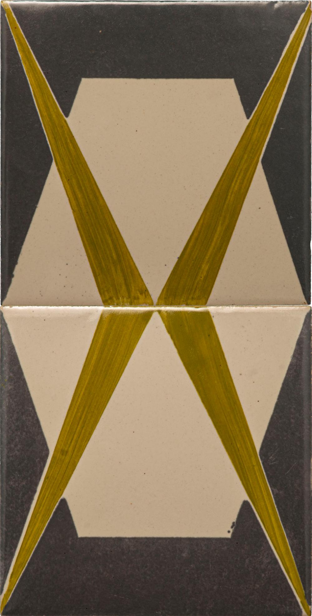 Maria Keil comparable auction result: maria keil painel com 2 azulejo fabrico vi va lamego