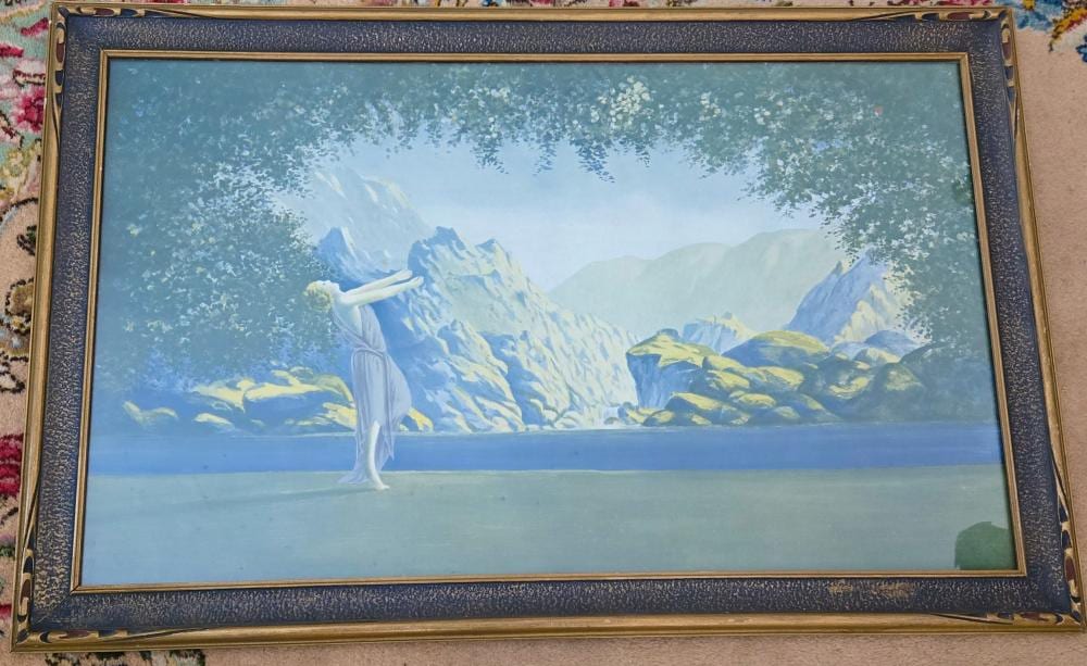 Robert Wood comparable auction result: robert wood 1920s deco print