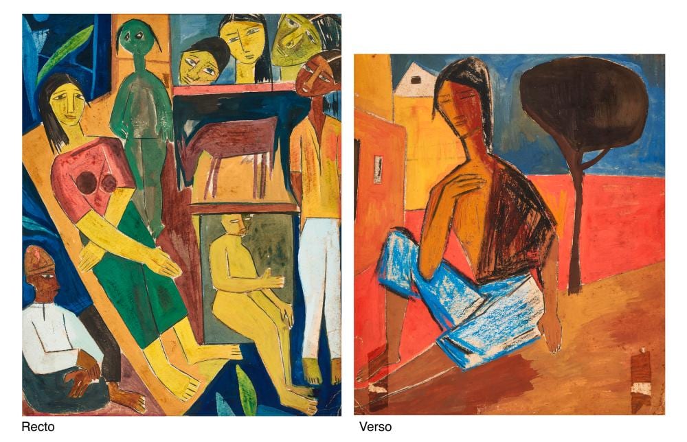 ram kumar 1924 2018 untitled family group figure in landscape ink an · Christie's · 2026-03-25 Ram Kumar comparable auction result: ram kumar 1924 2018 untitled family group figure in landscape ink an