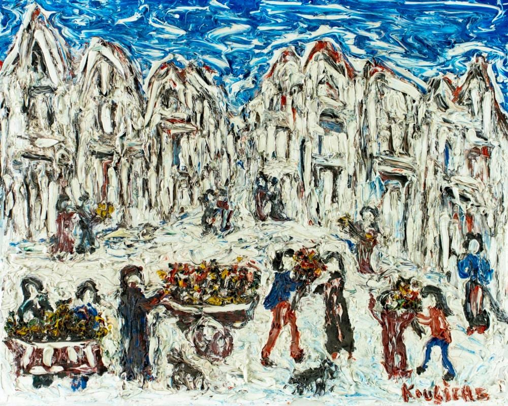 Michel Kouliche comparable auction result: michel kouliche fl france 1922 2010 oil painting