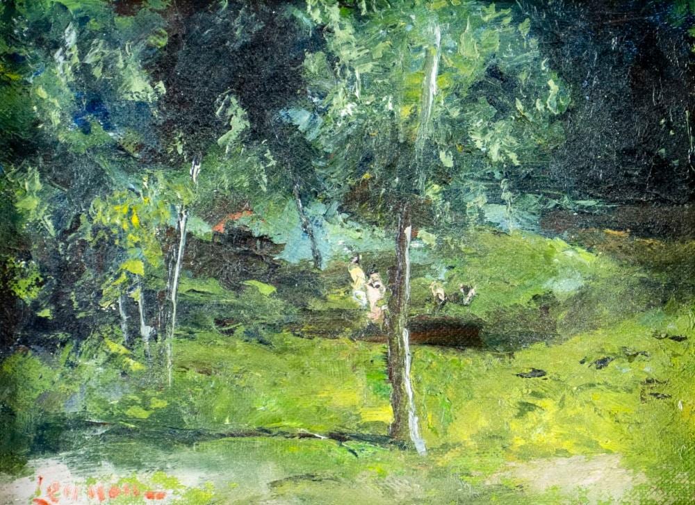 Bernard Lennon comparable auction result: bernard lennon ny ct 1914 1992 oil painting