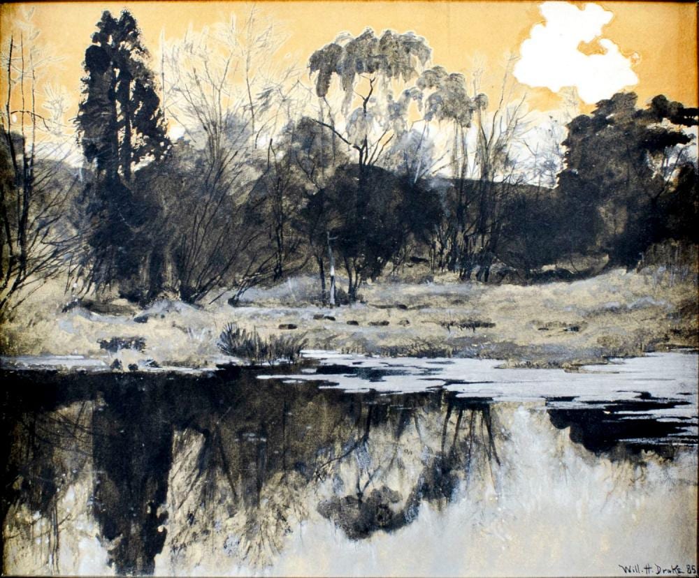 William Henry Drake comparable auction result: william henry drake ny ca 1856 1926 gouache painting antique
