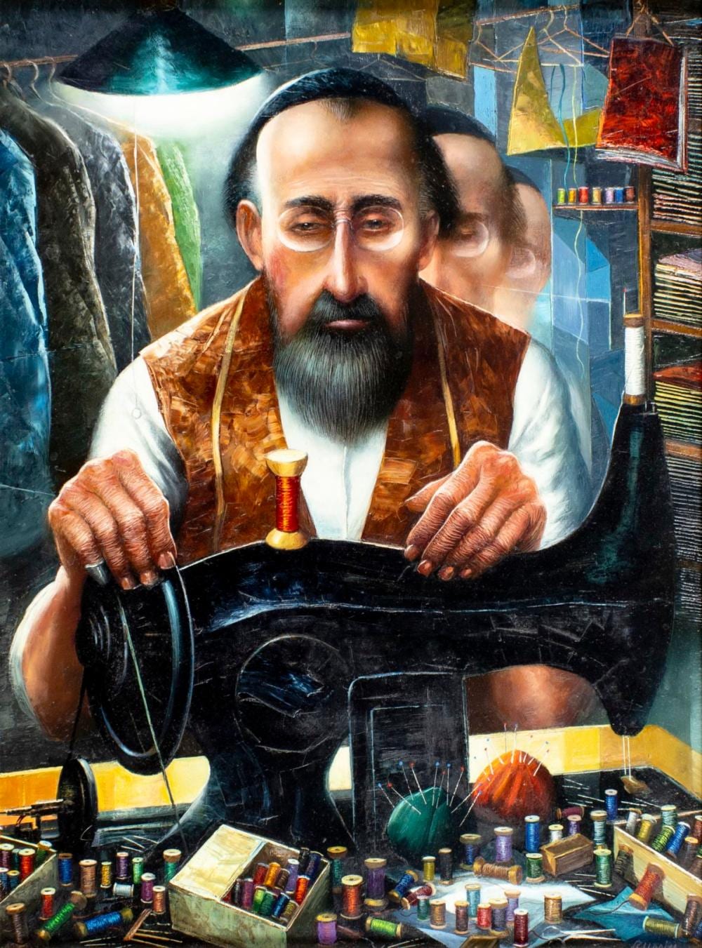 George Russin comparable auction result: george russin fl 1910 2010 oil painting
