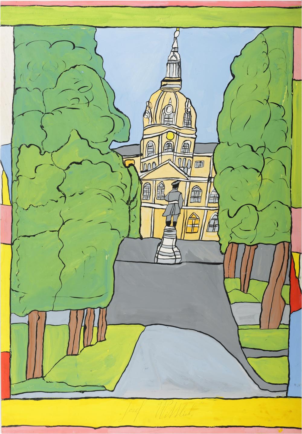 Josef Wittlich comparable auction result: josef wittlich schlo charlottenburg