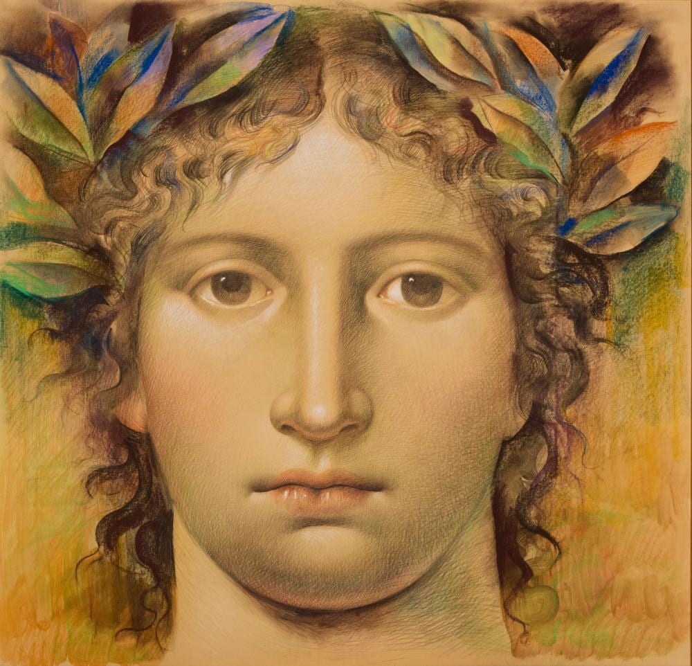 Carlo Maria Mariani comparable auction result: carlo maria mariani b 1931 classical head 1991