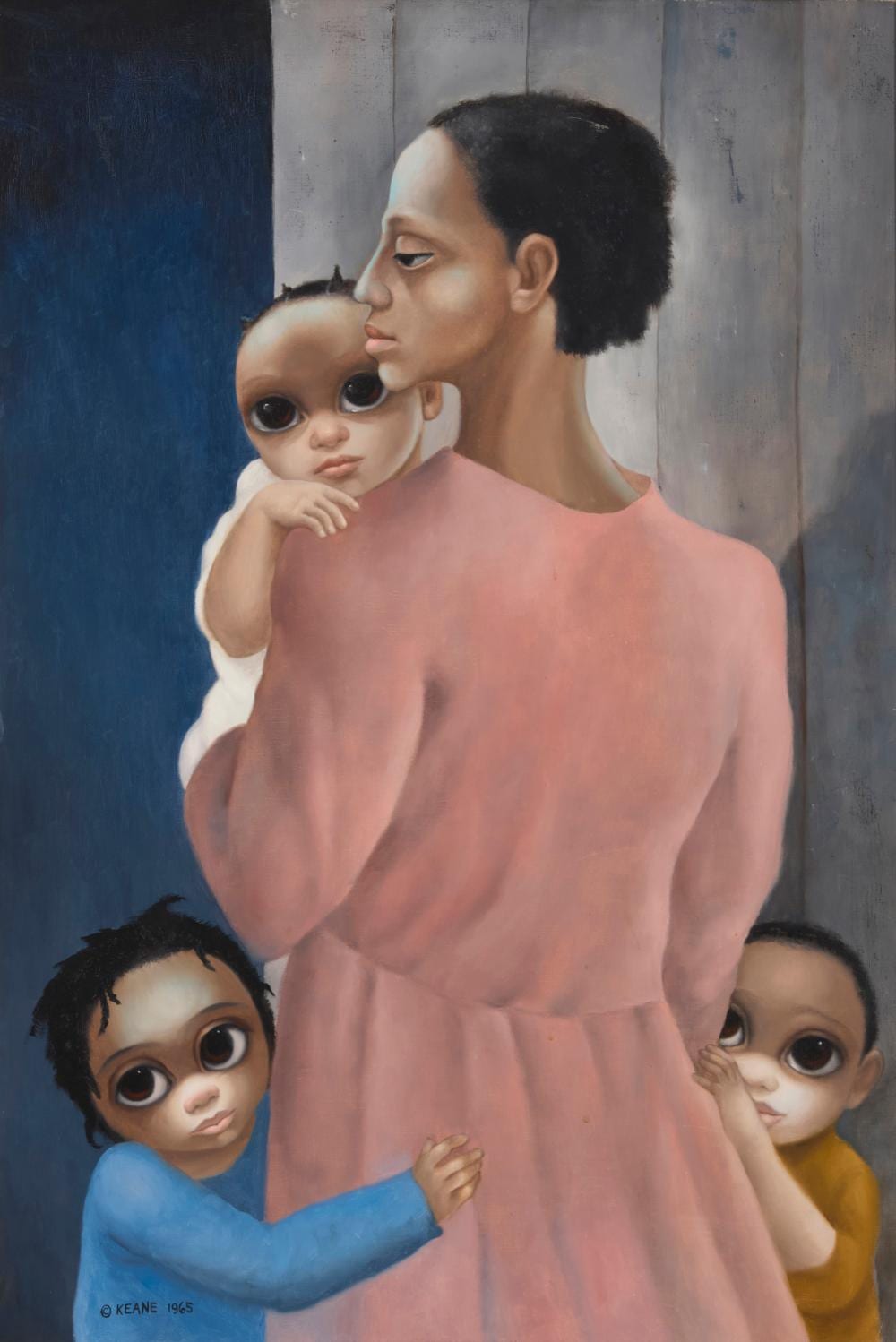 Margaret Keane comparable auction result: margaret keane 1927 2022 why 1965
